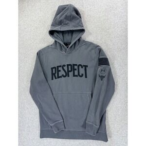 Under Armour Project Rock RESPECT Hoodie Sweatshirt (Men's Medium) Gray